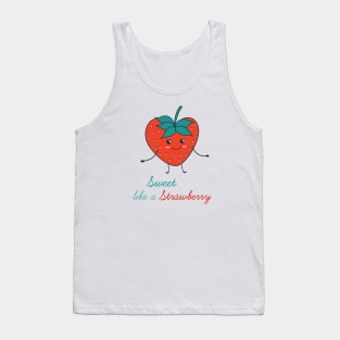 Sweet Strawberry Tank Top